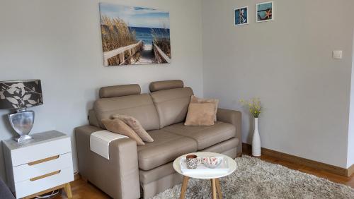 Et opholdsområde på Apartament Julietta