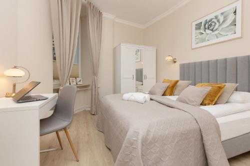 Krevet ili kreveti u jedinici u objektu Filtrowa Luxurious Apartments Stara Ochota by Renters