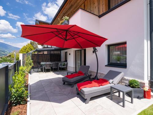 Ein Patio oder anderer Außenbereich in der Unterkunft Appartements ALMA