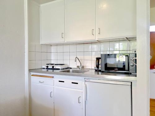 A kitchen or kitchenette at Studio Apartment In Rdovre, Trnvej 29a