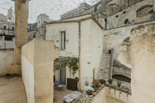 a view from the top of a building at L'Arturo B&B in Matera