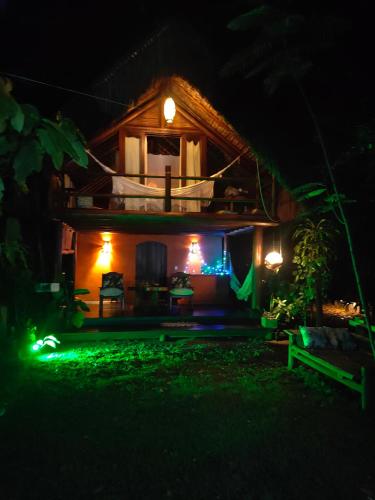 Taman di luar Pousada Boutique Sitio das Jaqueiras-Vista Rio Mar