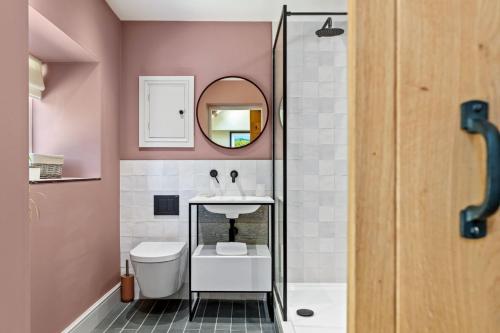 Et badeværelse på Teacher's Cottage