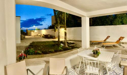 Χώρος καθιστικού στο Villa Giulia sul Mare