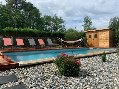 Villa Le Faré 10 min des plages - Climatisée - 8 Pers - Piscine Chauffée du 1er mai au 30 sept -