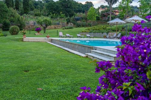 Kolam renang di atau dekat dengan Villa D'Epoca Carniani