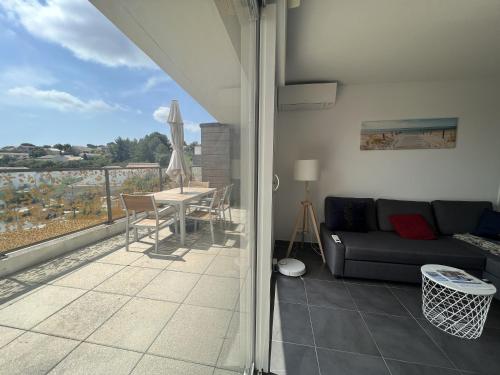 Χώρος καθιστικού στο Appartement T2 Muses