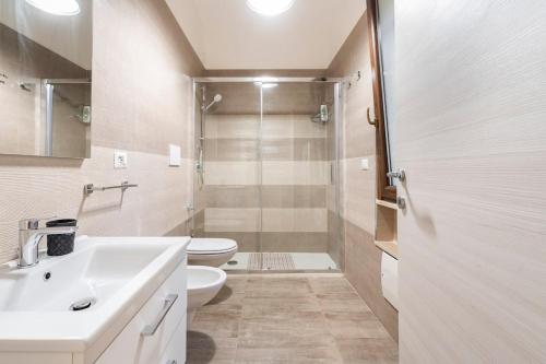 Koupelna v ubytování Muccino B&B