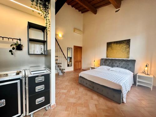 A bed or beds in a room at San Marco View