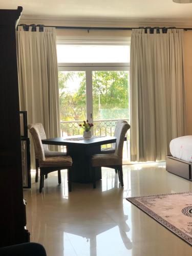 Posezení v ubytování Villa Segovia Cozumel