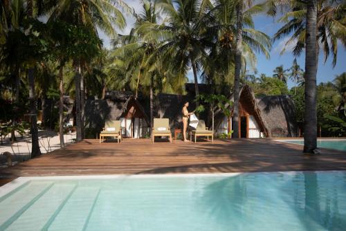Bazén v ubytování 81 Palms Resort nebo v jeho okolí