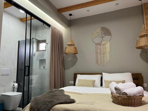 Koupelna v ubytování Guesthouse Villa Gurra