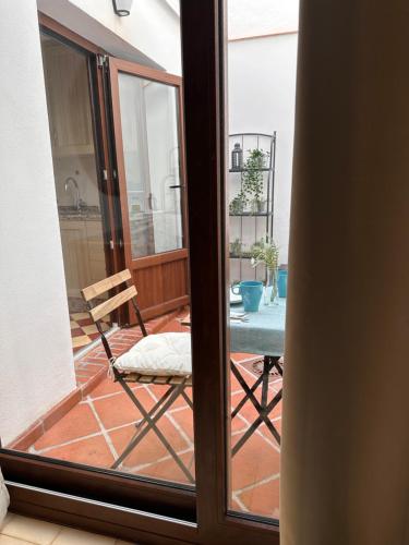 شرفة أو تراس في Apartamento vacacional Marbella centro La casita de la portera