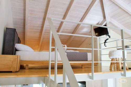 Ένα ή περισσότερα κρεβάτια σε δωμάτιο στο Mare Loft