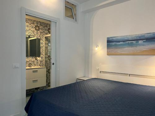 Postel nebo postele na pokoji v ubytování Verdalia Liatris - Piano Terra Spiaggia a 200m By Cala Salento