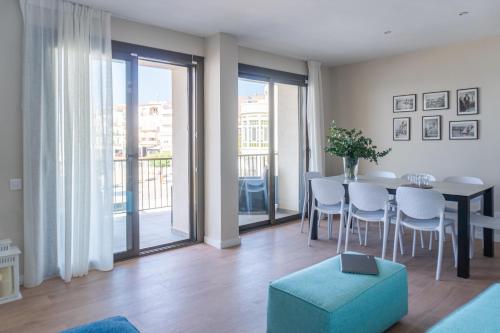 Posedenie v ubytovaní Apartamento en primera linea de mar en La Escala