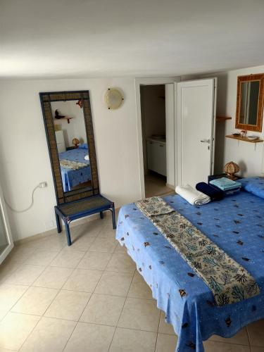 Posteľ alebo postele v izbe v ubytovaní Sul terrazzo stellato a le forna