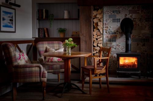 Гостиная зона в The Crown Inn Pooley Bridge