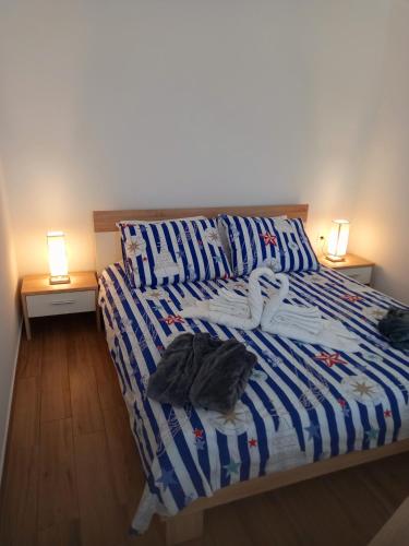 Postel nebo postele na pokoji v ubytování SII RELAX