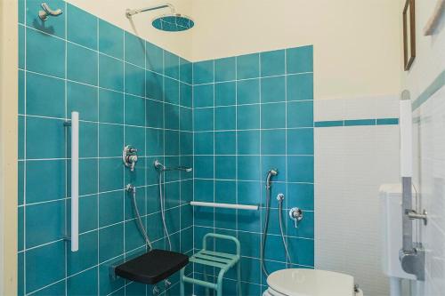 Koupelna v ubytování Agriturismo I Melograni