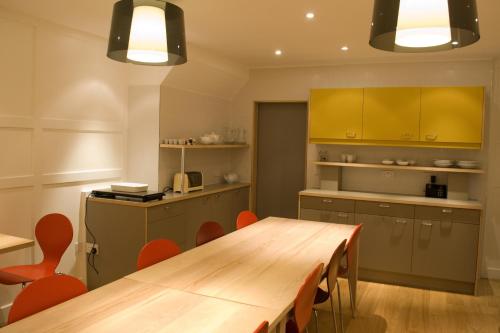 Dapur atau dapur kecil di Grasshopper Hotel Glasgow