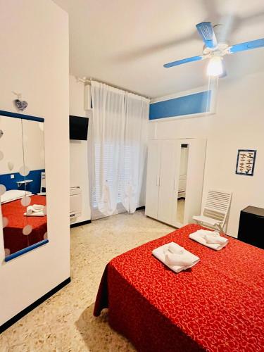 Ένα ή περισσότερα κρεβάτια σε δωμάτιο στο Hotel Principe