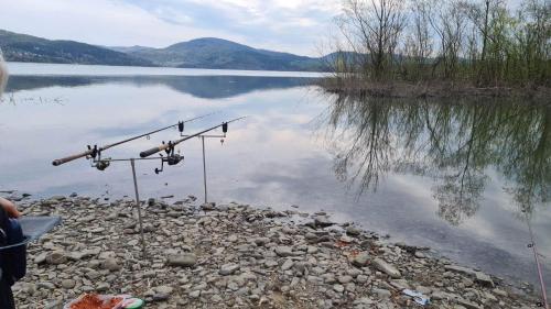 a view of a body of water with at Dom pod Matyską in Radziechowy