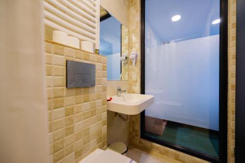 A bathroom at Hotel Parc