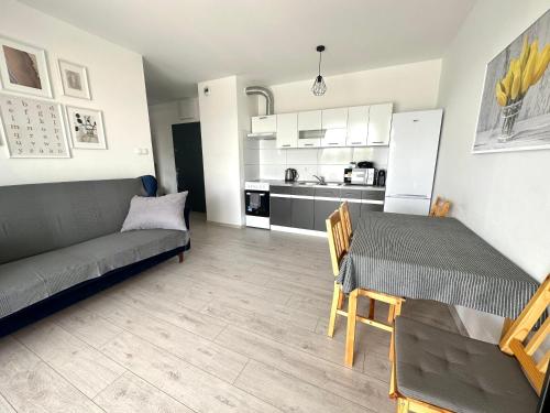 Η κουζίνα ή μικρή κουζίνα στο SDH 1 Radzymin comfortable apartment near Warsaw