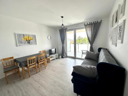 Prostor za sedenje u objektu SDH 1 Radzymin comfortable apartment near Warsaw