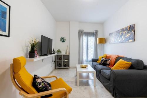 Χώρος καθιστικού στο Casa San Lucas - Corazón del Casco Histórico con piscina y parking