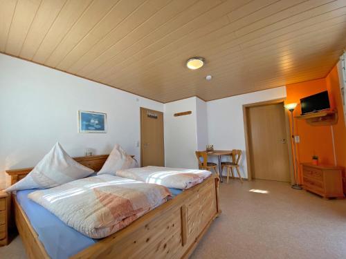 En eller flere senge i et værelse på Kastanienhof