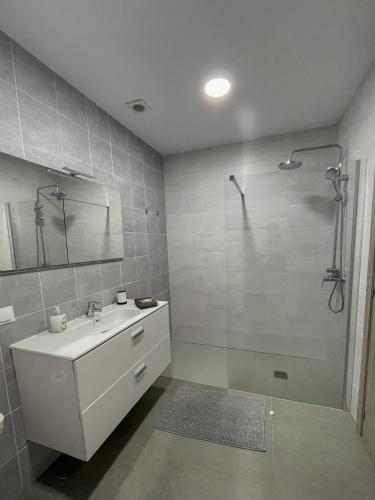 Vonios kambarys apgyvendinimo įstaigoje VILLA BLANCA