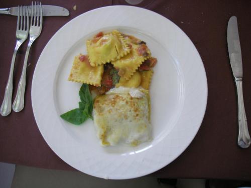 Comida en el hotel o alrededores