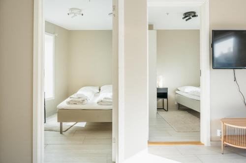 Postel nebo postele na pokoji v ubytování Stay Urban - Perfect location