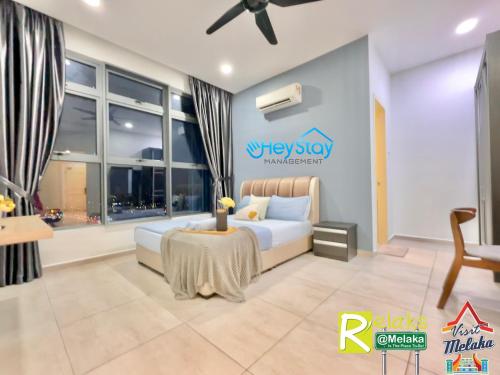 Posezení v ubytování Atlantis Residences Melaka by HeyStay Management