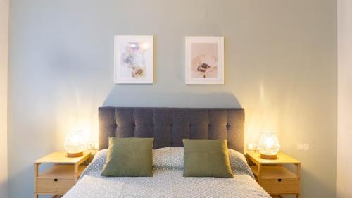 Postel nebo postele na pokoji v ubytování Luxury Apartment Dos Aceras