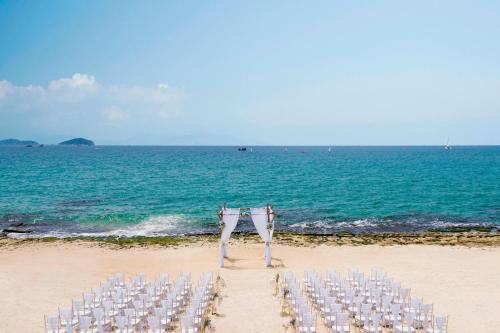 Landskap semula jadi dekat dengan resort