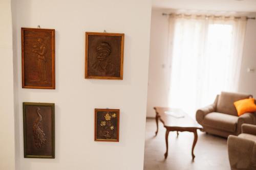 Χώρος καθιστικού στο Apartmani Romić R