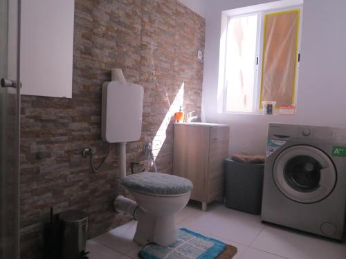 Koupelna v ubytování Casa de Nômades Digitais