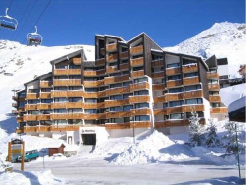 Studio rénové avec balcon, centre Val Thorens, proche pistes, 2 pers, 3 Flocons Argent