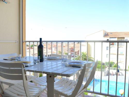 Appartement duplex 2 pièces avec piscine et parking, à 300m de la plage à Narbonne Plage - FR-1-229B-81