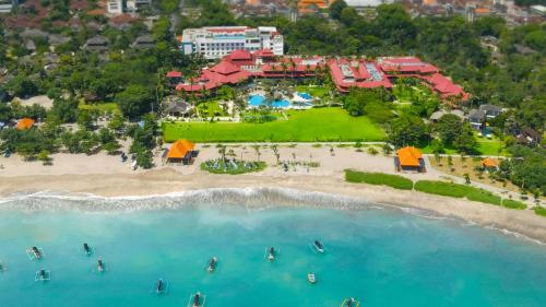 an aerial view of a resort on the beach at Holiday Inn Resort Baruna Bali, an IHG Hotel in Kuta