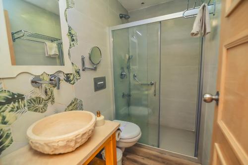 Alacati Asmali Konak Hotelにあるバスルーム