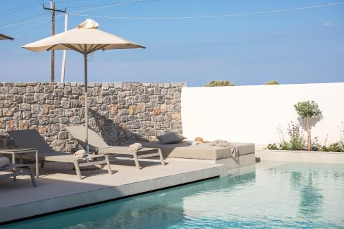 Πισίνα στο ή κοντά στο Villa Ariadne