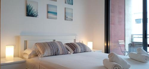 Postel nebo postele na pokoji v ubytování Apartament Julia