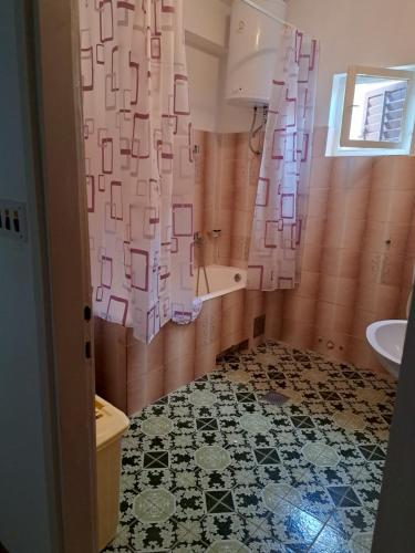 Koupelna v ubytování Apartman Stipe