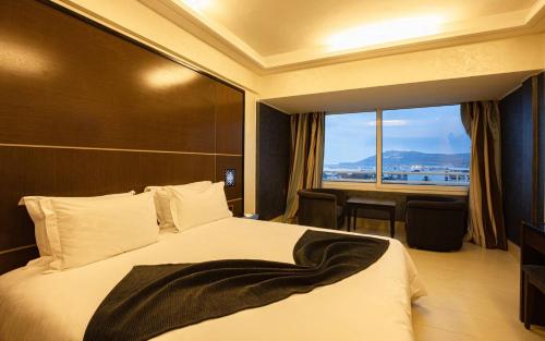 Sahara Hotel Agadir - Adults Onlyにあるベッド