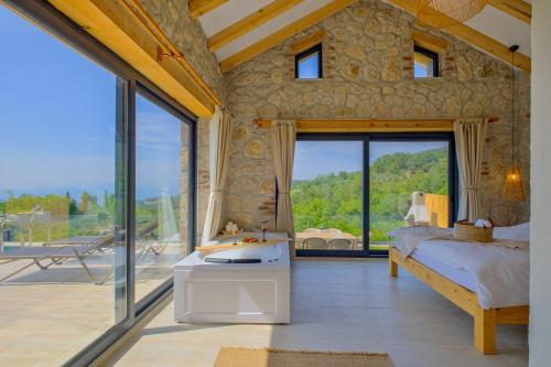 Katil atau katil-katil dalam bilik di Pegasusstonehouse