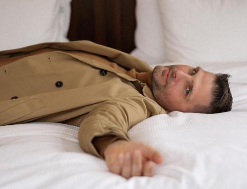 Lova arba lovos apgyvendinimo įstaigoje Kerpė Hotel & SPA